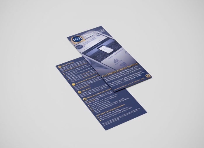 Powell Valley Bank rack cards