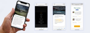 Ridgefields Club mobile experience