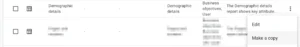 Copy existing custom report in Google Analytics