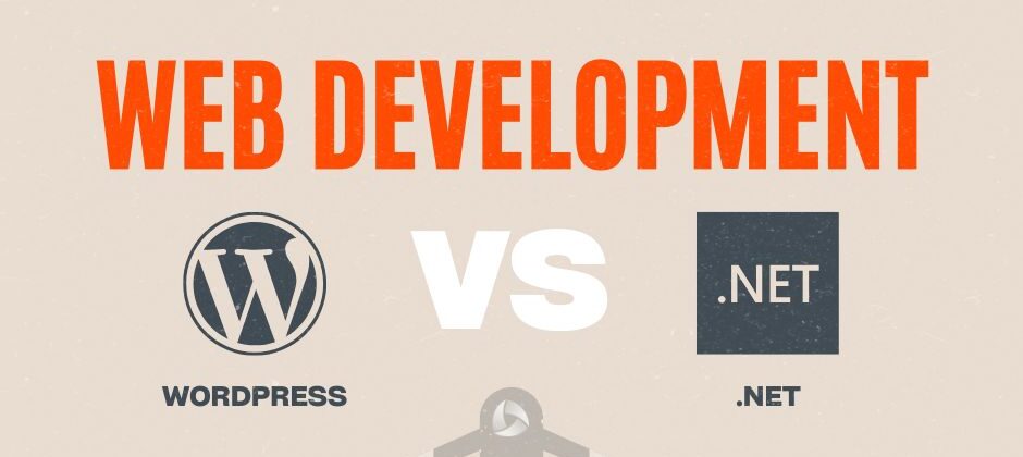 Illustration - WordPress verses .NET